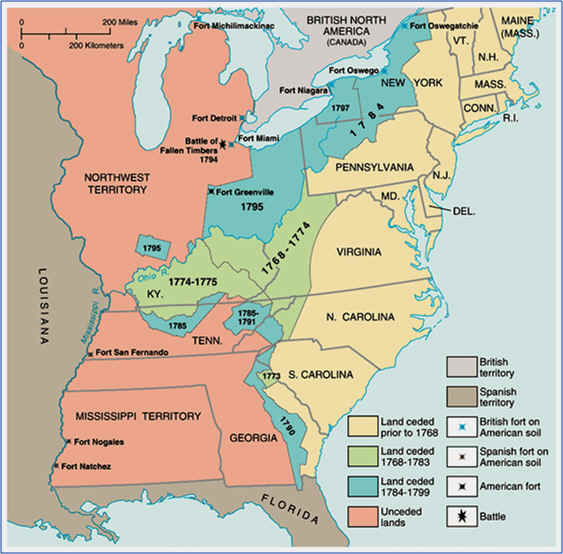 British Cession 1783